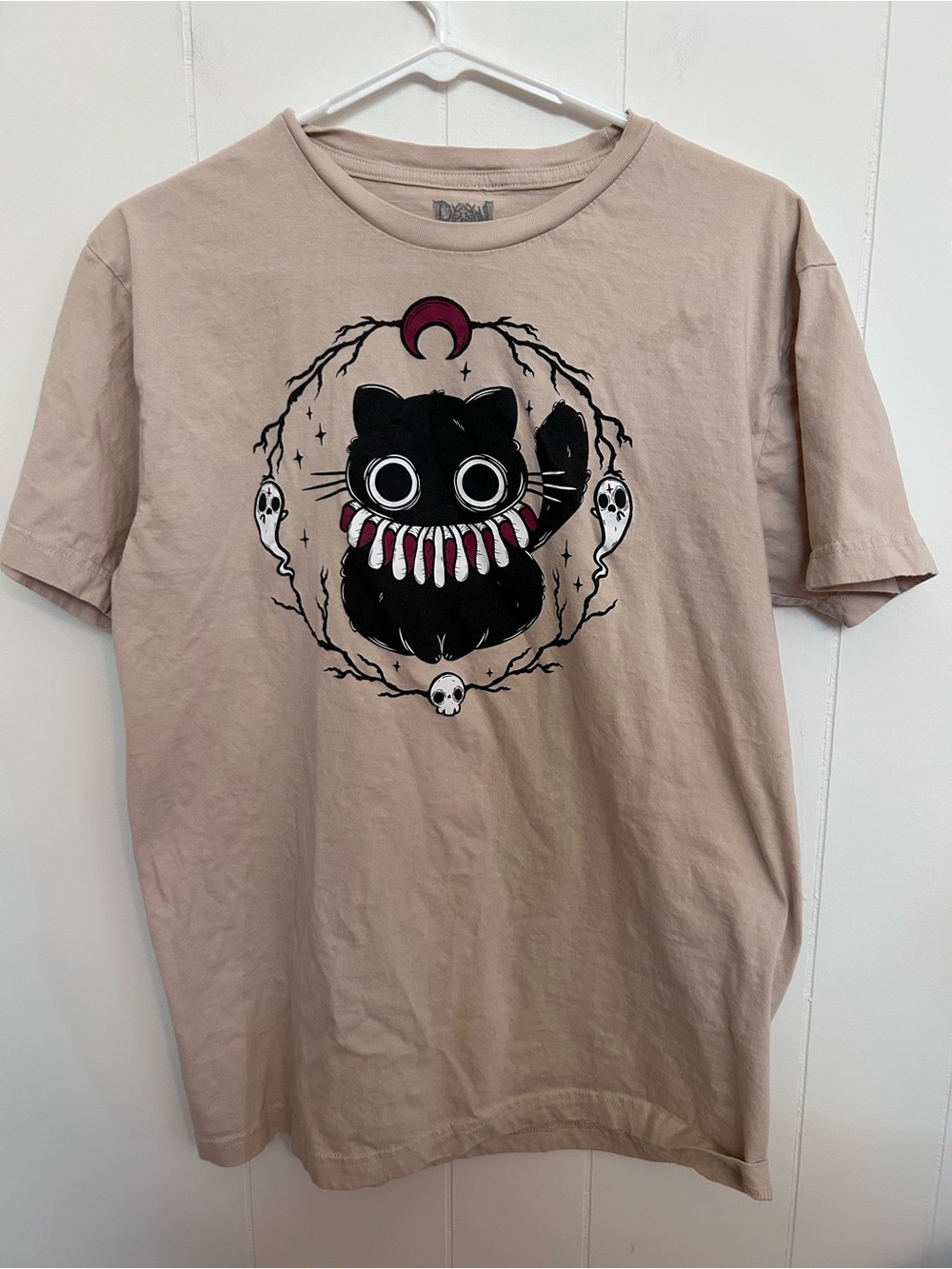 Pvmpkin Art Clown Cat t-shirt sz